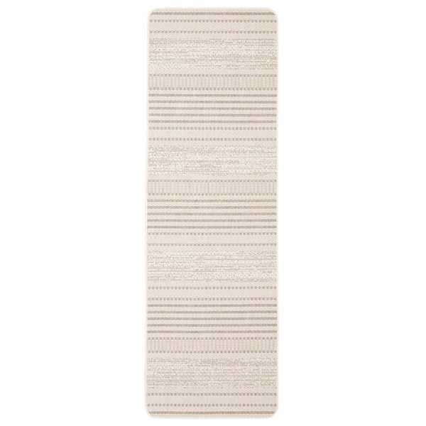 ECARPET Cabana 2-ft x 6.5-ft Ivory Rectangular Runner