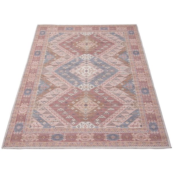 Tapis Afshar par ECARPET rectangulaire beige de 8 pi x 10 pi