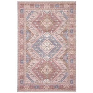 ECARPET Afshar 8-ft x 10-ft Beige Rectangular Area rug