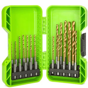 Greenworks Titanium Drilling Bit Set - 22-Piece