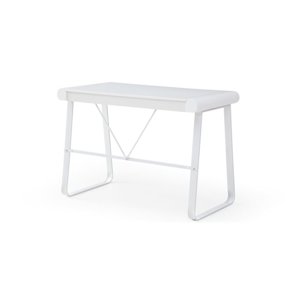 Loft Lyfe Adalynne 43.3-in White Writing Desk