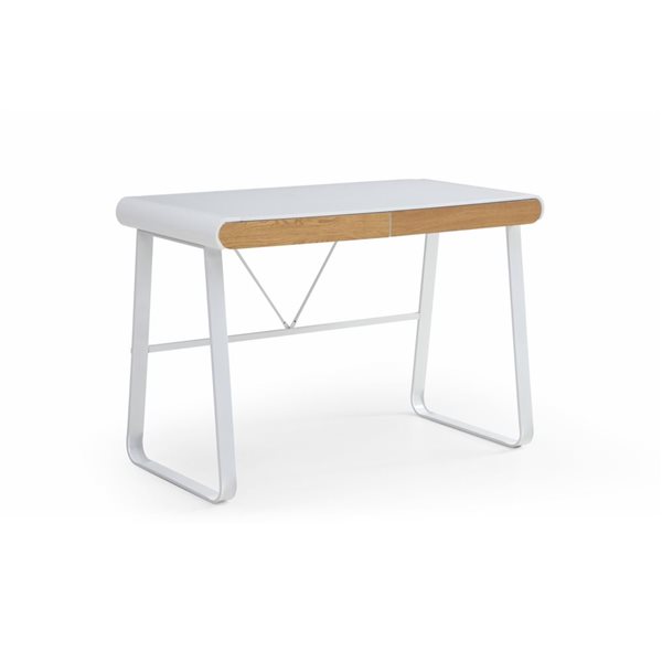 Loft Lyfe Adalynne 43.3-in White Writing Desk