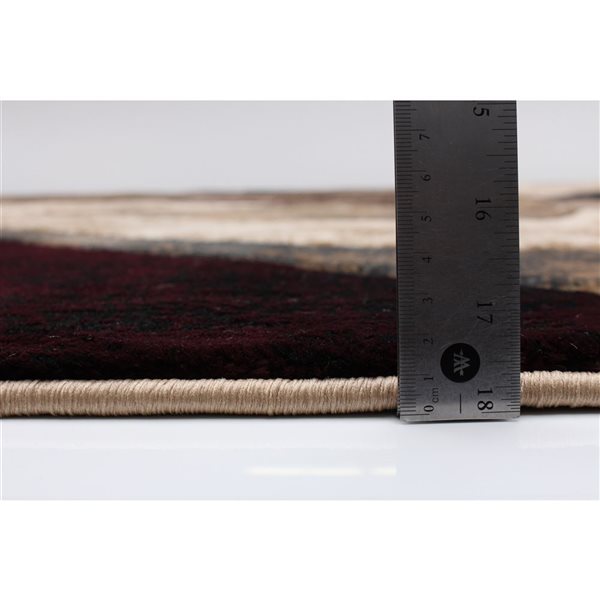 ECARPET Haley Taupe 7-ft 10-in x 10-ft 2-in Rectangular Indoor Area rug