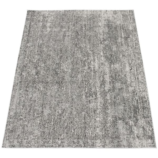 ECARPET Isla Grey 3-ft 11-in x 5-ft 11-in Rectangular Indoor Area rug