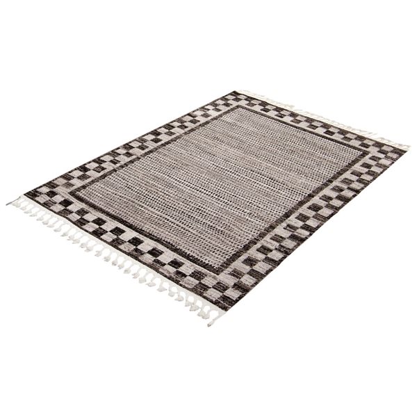 Tapis d'intérieur Kybella Quattro 5pi 2po x 7pi 5po rectangulaire ivoire par ECARPET