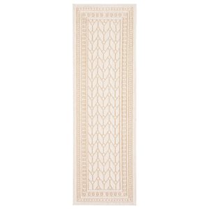 Tapis de passage d'intérieur Francesca 2pi 6po x 8pi rectangulaire taupe par ECARPET