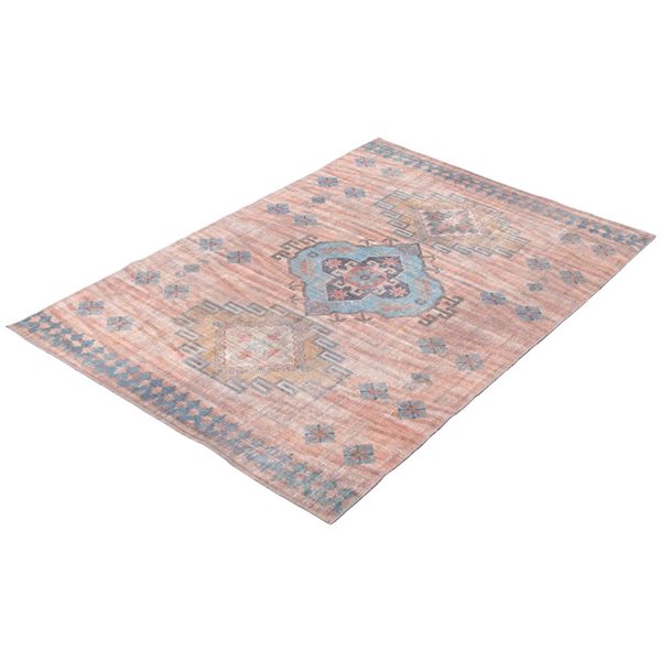 Tapis d'intérieur Kashkuli 5pi 1po x 7pi 11po rectangulaire cuivre par ECARPET