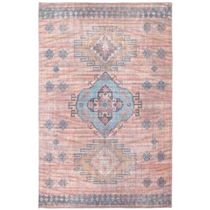 ECARPET Kashkuli Copper 5-ft 1-in x 7-ft 11-in Rectangular Indoor Area rug