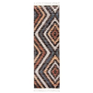 Tapis de passage d'intérieur Kybella Sun 2pi 7po x 8pi 4po rectangulaire taupe par ECARPET