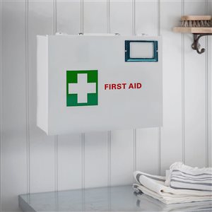 Fine Art Living Portable Wall-Mounted First Aid Cabinet