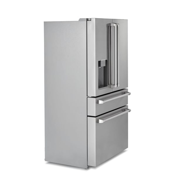 Thor Kitchen 36-in Professional French Door Refrigerator with Ice and Water Dispenser