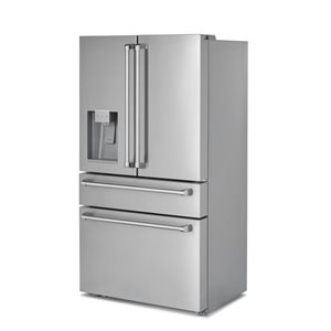 Thor Kitchen 36-in Professional French Door Refrigerator with Ice and Water Dispenser