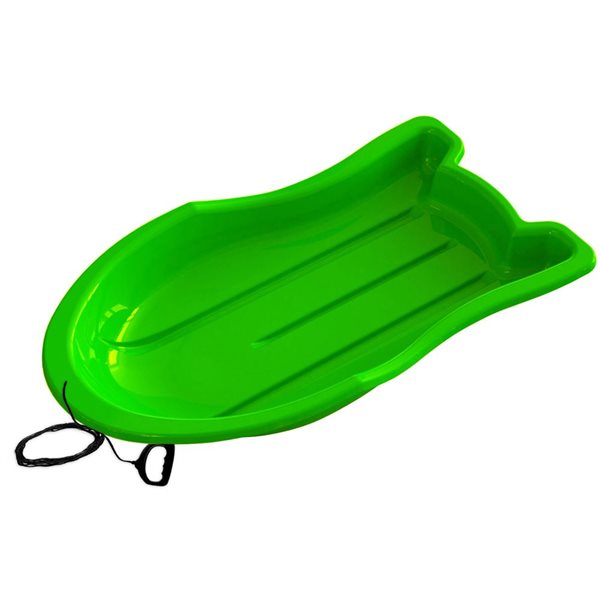 Superio 37-in x 23-in Green Plastic Snow Sled