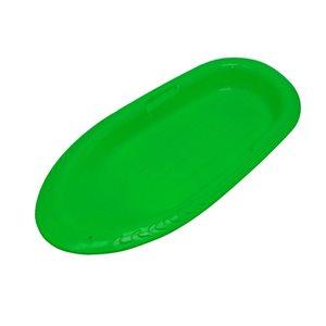 Superio 36-in x 20-in Green Plastic Snow Sled