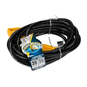 Power Grip RV 25-ft 10-AWG Medium Duty Flat Plug Extension Cord