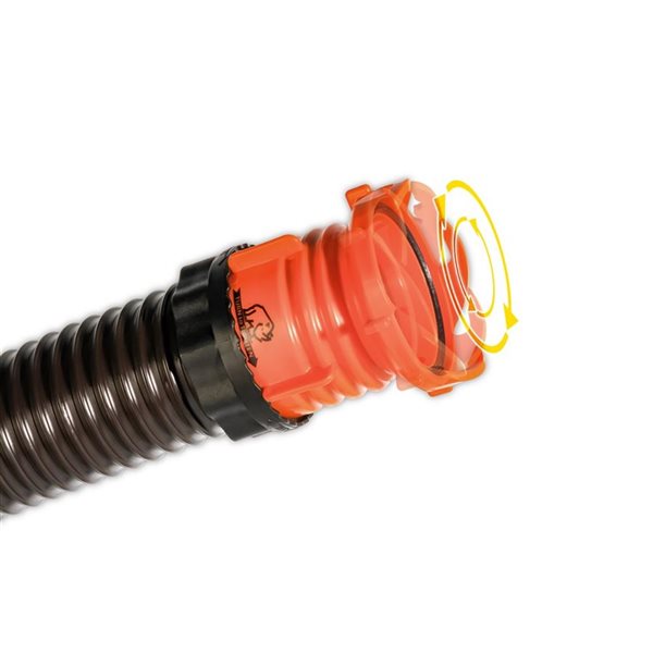 RhinoFLEX 10-ft Sewer Hose Extension