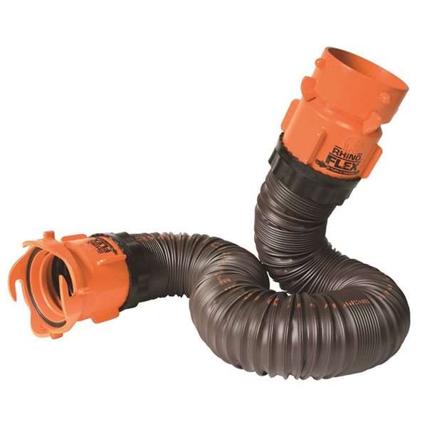 RhinoFLEX 10-ft Sewer Hose Extension