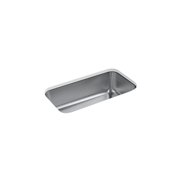 KOHLER Undertone Preserve Undermount 31.25in x 17.87in Stainless