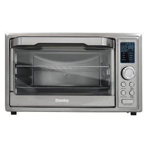 Danby 25-L Stainless Steel Convection Toaster Oven with Air Fryer (1800-Watt)