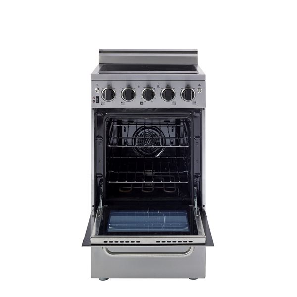 Cuisinière électrique Prestige de 20 po 1,6 pi³ avec four à convection par Unique