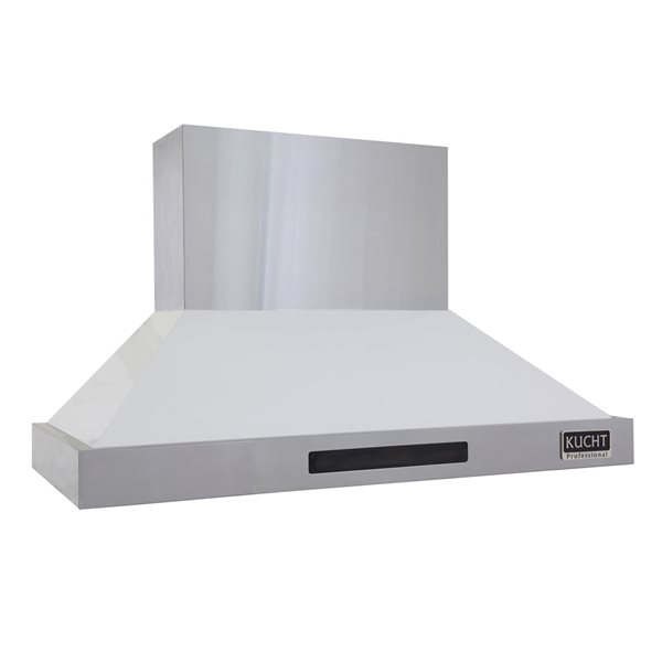 KUCHT 48-in Ducted White Wall-Mounted Range Hood