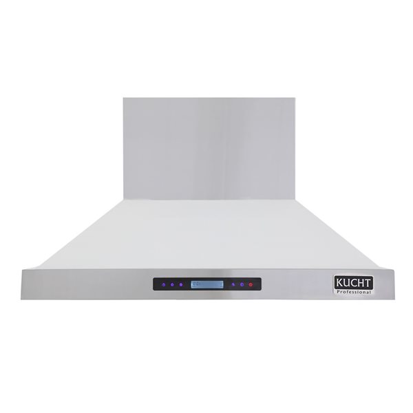 KUCHT 48-in Ducted White Wall-Mounted Range Hood