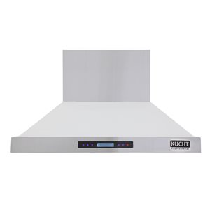 KUCHT 48-in Ducted White Wall-Mounted Range Hood