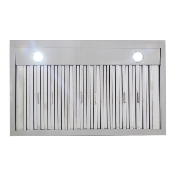 KUCHT 30-in Ducted White Wall-Mounted Range Hood