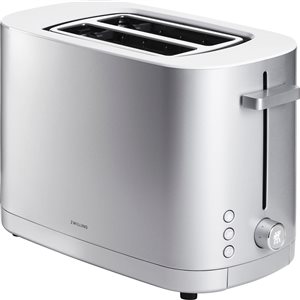 ZWILLING Enfinigy 2-Slot 1000-Watt Silver Toaster