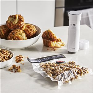 Ensemble de démarrage sous vide ZWILLING Fresh & Save avec contenants en plastique, 7 pièces