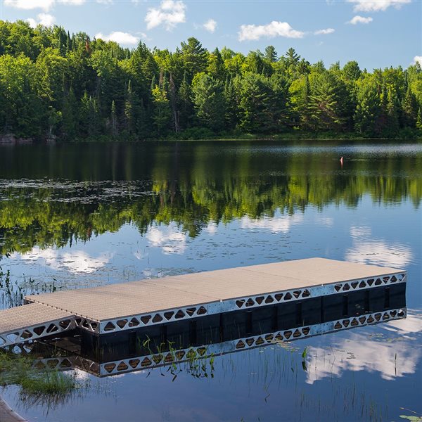 CanadaDocks 8 x 8-ft Maple Floating Dock Add-On