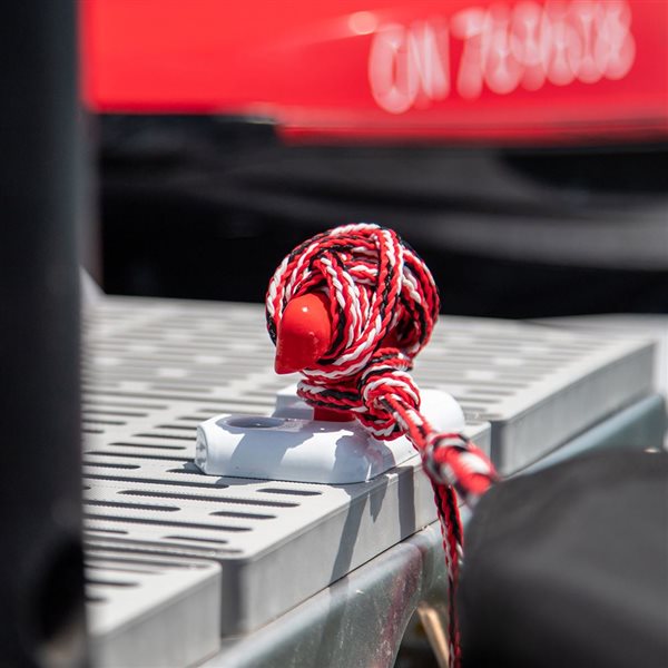 CanadaDocks Red Aluminum Dock Cleat