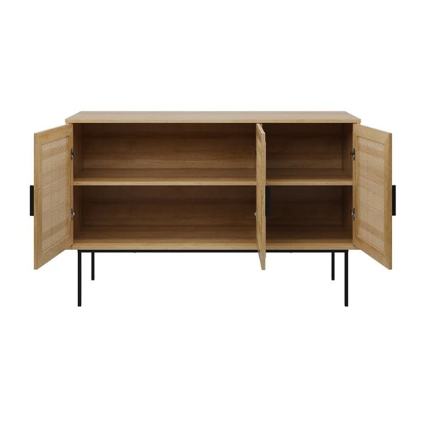 Buffet en bois clair moderne/contemporain Emmett par CorLiving