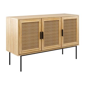 CorLiving Emmett Light Wood Contemporary/Modern Sideboard