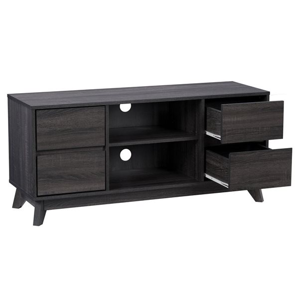 CorLiving Hollywood TV Stand for TVs up to 55-in - Dark Grey