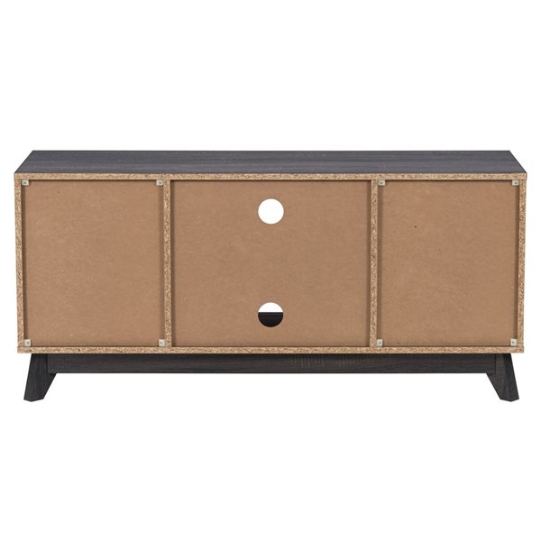 Pieds De Support TV Universels - Pour Téléviseurs Jusqu'à 55 Pouces, Hauteur 8cm, Noir, Installation Facile