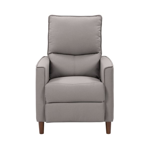 Small grey recliner discount