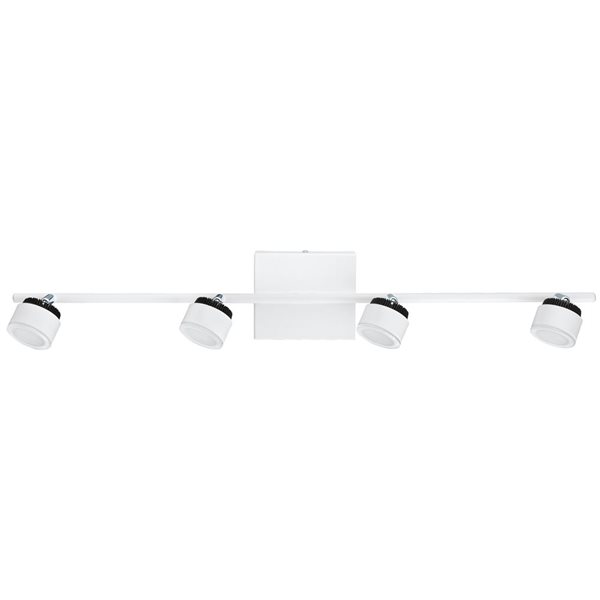 EGLO Armento 30.75-in 4-Light White LED Track Light