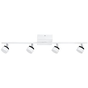 EGLO Armento 30.75-in 4-Light White LED Track Light