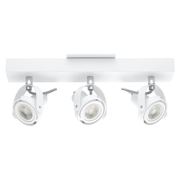 EGLO Novorio 1 15-in 3-Light White Track Light