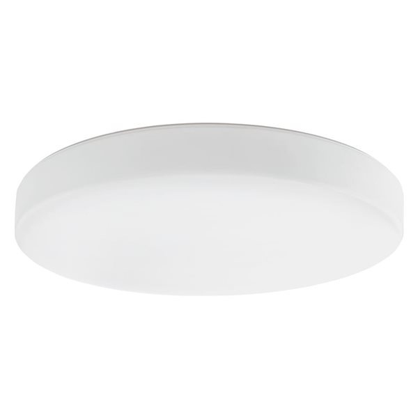 EGLO Beramo 38.63-in White Flush Mount Light with White Acrylic Shade