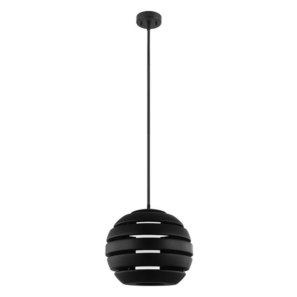 EGLO Mercur 1 1-Light Black Pendant Light