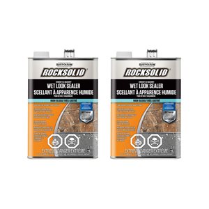 Rocksolid Wet Look Sealer 3.78L