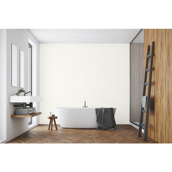 Peinture et apprêt pour l'intérieur Colour Spark crème légère velouté 3,78 L (Paquet de 2)