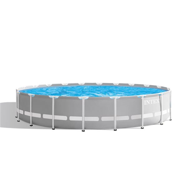Image of Intex | Prism Frame 20-Ft X 20-Ft X 52-In Round Above-Ground Pool | Rona