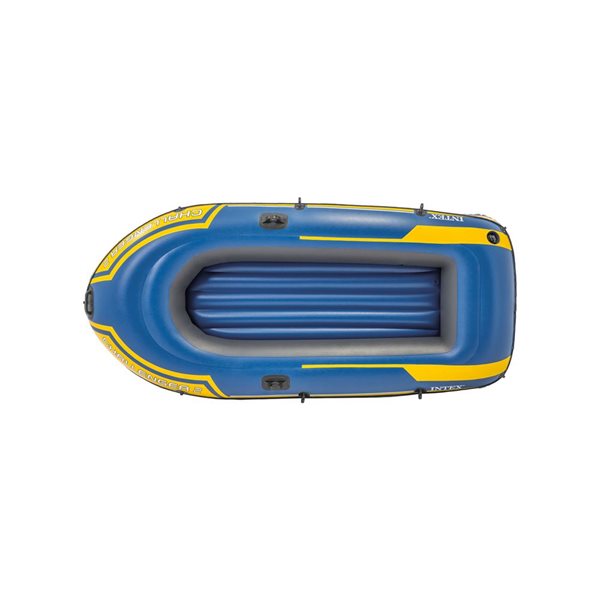 Intex Challenger 93-in x 45-in Blue 2-Person Paddle Boat Set L68367