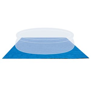 Intex 15.5 x 15.5-ft Square Plastic Pool Ground Cloth