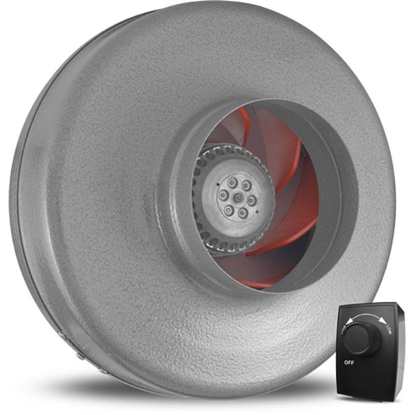 Vortex Powerfan 6-in with Dial-A-Temp Speed Control Kit