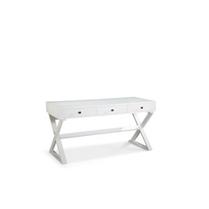 TAKE ME HOME Manhattan Comfort White Desk