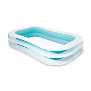 Intex Swim Center Family Lounge Pool 103 x 69 x 22-in - 198 gal - Blue
